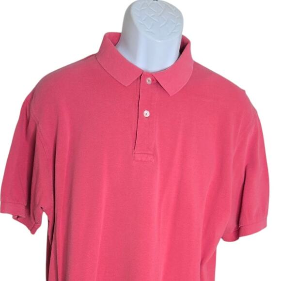 Brooks Brothers Mens Polo Shirt L Golden Fleece‎ Salmon Pink Cotton Preppy USA - Picture 2 of 8